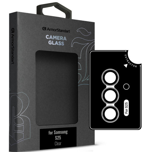 Стекло защитное Armorstandart Camera Supreme BI Samsung S25 Clear (ARM83219) – Armorstandart