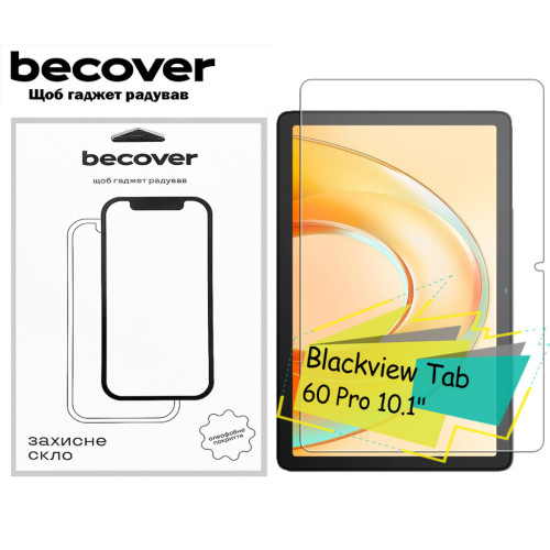 Скло захисне BeCover Blackview Tab 60 Pro 10.1" (713130) – BeCover