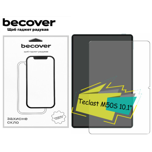 Скло захисне BeCover Teclast Tab M50S 10.1" (713131) – BeCover