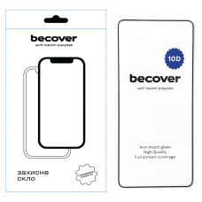Скло захисне BeCover Xiaomi Redmi Note 14S 10D Black (713421)