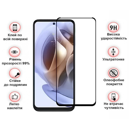 Скло захисне BeCover Nubia V70 Black (713454) – BeCover (вид 1)