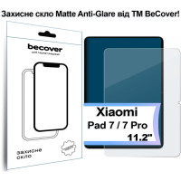 Скло захисне BeCover Matte Anti-Glare Xiaomi Pad 7 / 7 Pro 11.2" (713449)