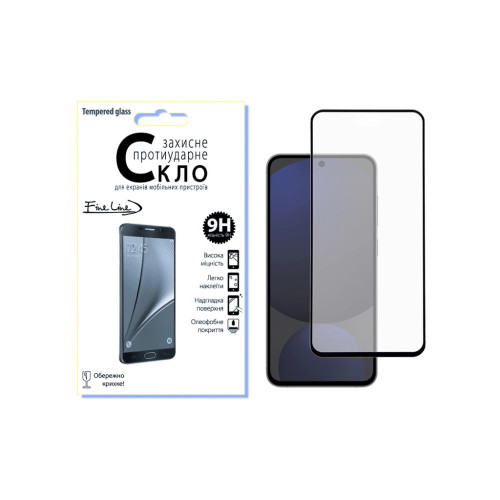 Скло захисне Fine Line Samsung Galaxy S24 FE Black (FL-TGFG-380) – Fine Line