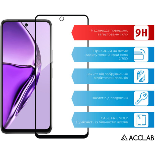 Скло захисне ACCLAB Full Glue Infinix Hot 20S Black (1283126551352) – ACCLAB (вид 2)
