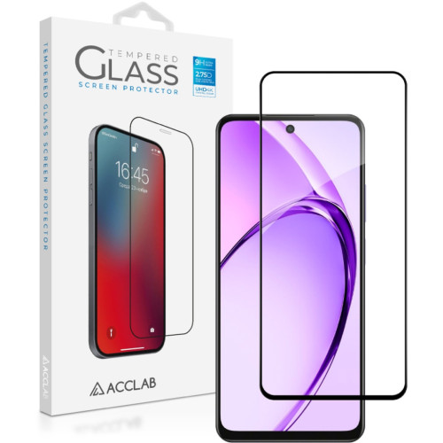 Скло захисне ACCLAB Full Glue Oppo A3 5G Black (1283126598876) – ACCLAB