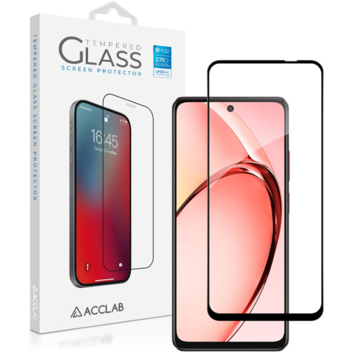 Скло захисне ACCLAB Full Glue Oppo A3x Black (1283126598890) – ACCLAB