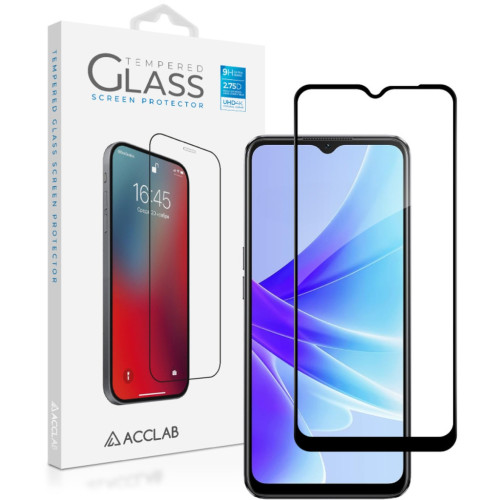 Скло захисне ACCLAB Full Glue Oppo A77S Black (1283126576768) – ACCLAB
