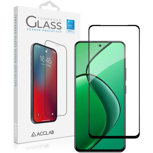 Скло захисне ACCLAB Full Glue Realme 13+ Black (1283126607561) – ACCLAB