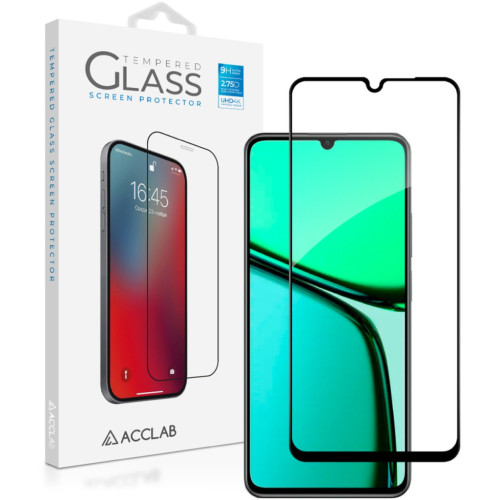 Стекло защитное ACCLAB Full Glue Realme C61 Black (1283126594038) – ACCLAB