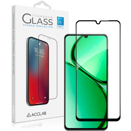 Скло захисне ACCLAB Full Glue Realme C63 Black (1283126594946) – ACCLAB