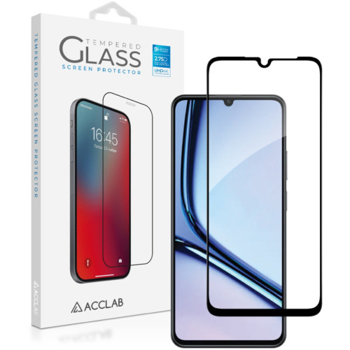 Скло захисне ACCLAB Full Glue Realme Note 60X Black (1283126609015) – ACCLAB