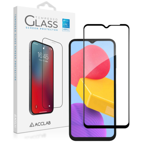 Скло захисне ACCLAB Full Glue Samsung M13 Black (1283126544927) – ACCLAB