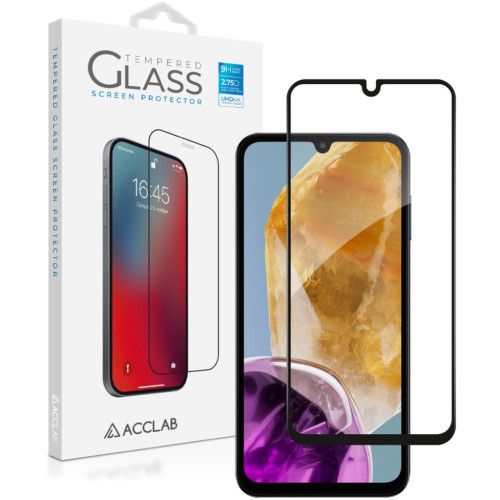 Скло захисне ACCLAB Full Glue Samsung M15 Black (1283126591709) – ACCLAB
