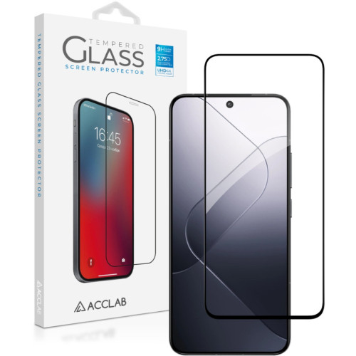 Стекло защитное ACCLAB Full Glue Xiaomi 14 Black (1283126591280) – ACCLAB
