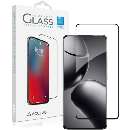 Скло захисне ACCLAB Full Glue Xiaomi 14T Black (1283126603402) – ACCLAB