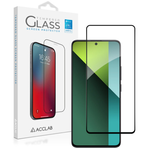 Скло захисне ACCLAB Full Glue Xiaomi Redmi Note 13 5G Black (1283126583773) – ACCLAB