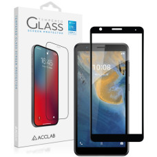 Скло захисне ACCLAB Full Glue ZTE Blade A31 Plus Black (1283126523083)