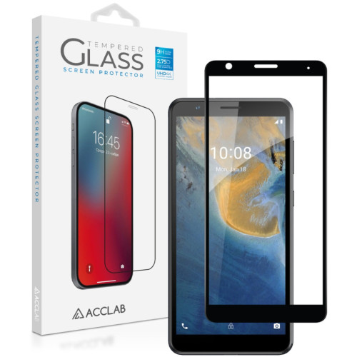 Скло захисне ACCLAB Full Glue ZTE Blade A31 Plus Black (1283126523083) – ACCLAB