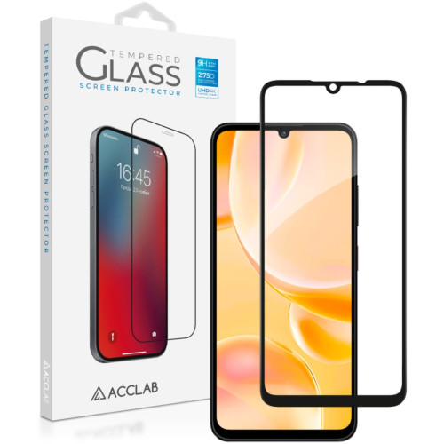 Скло захисне ACCLAB Full Glue ZTE Blade A55 Black (1283126598852) – ACCLAB