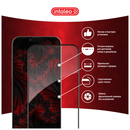 Скло захисне Intaleo Full Glue ESD Apple iPhone 13 Pro Max Black (1283126523953) – Intaleo (вид 1)