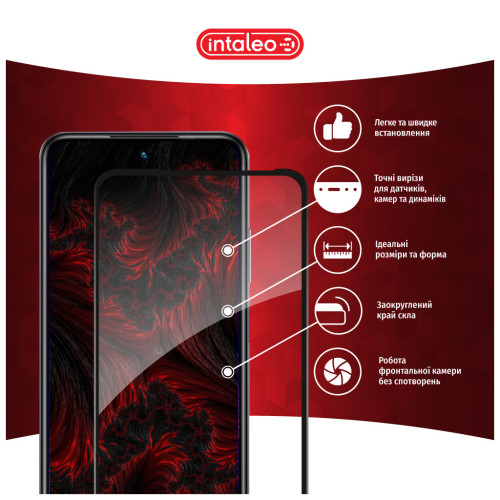 Скло захисне Intaleo Full Glue Infinix Hot 30 Play Black (1283126589560) – Intaleo (вид 2)