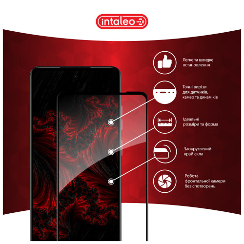 Стекло защитное Intaleo Full Glue MOTO E14 Black (1283126597718) – Intaleo (вид 2)