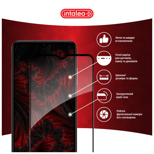 Скло захисне Intaleo Full Glue Nokia G22 Black (1283126582189) – Intaleo (вид 2)