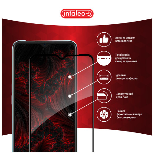 Скло захисне Intaleo Full Glue Oppo A57S Black (1283126576737) – Intaleo (вид 2)