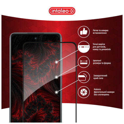 Скло захисне Intaleo Full Glue Realme C67 Black (1283126590047) – Intaleo (вид 2)