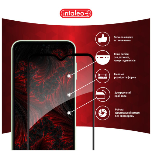 Скло захисне Intaleo Full Glue Samsung A15 Black (1283126583063) – Intaleo (вид 2)