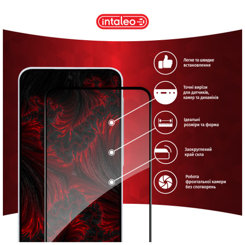 Скло захисне Intaleo Full Glue Samsung A36 Black (1283126608124) – Intaleo (вид 2)