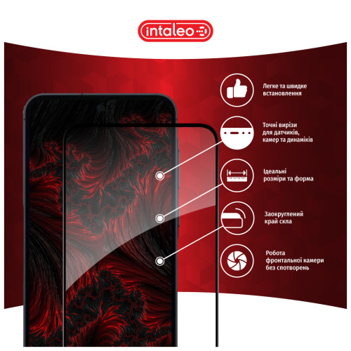 Скло захисне Intaleo Full Glue Samsung A55 Black (1283126588860) – Intaleo (вид 2)