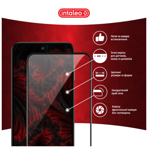 Скло захисне Intaleo Full Glue Samsung M35 Black (1283126593864) – Intaleo (вид 2)