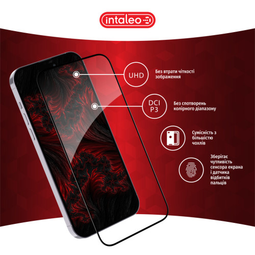 Стекло защитное Intaleo Full Glue Vivo Y11S Black (1283126504273) – Intaleo (вид 2)