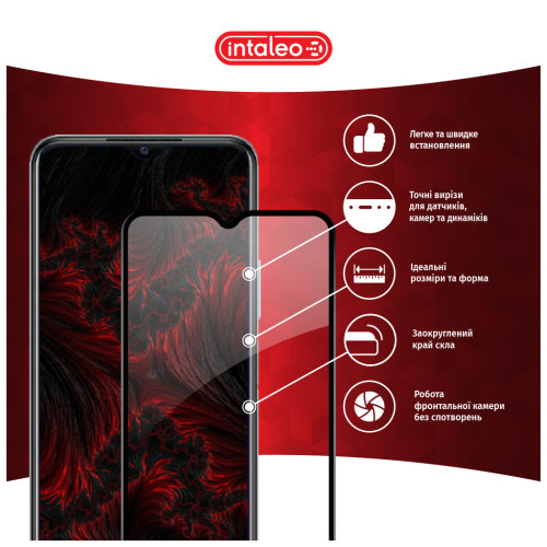 Скло захисне Intaleo Full Glue Vivo Y21 Black (1283126526954) – Intaleo (вид 2)