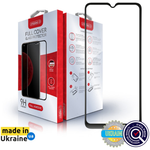 Стекло защитное Intaleo Full Glue Xiaomi Poco C50 Black (1283126589683) – Intaleo