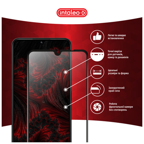Скло захисне Intaleo Full Glue Xiaomi Poco C75 Black (1283126608001) – Intaleo (вид 2)