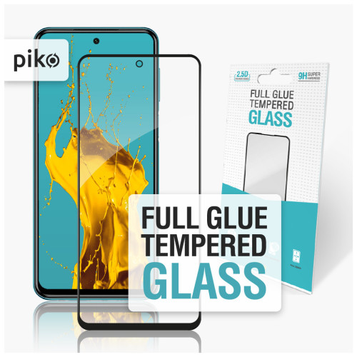 Скло захисне Piko Full Glue Xiaomi Redmi Note 10 Lite Black (1283126517983) – Piko