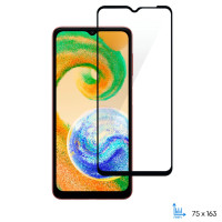 Скло захисне 2E Samsung Galaxy A04-A04s (A045-A047) 2.5D FCFG black (2E-G-A04-A04S-SMFCFG-BB)