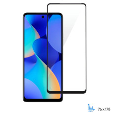 Стекло защитное 2E TECNO Spark 10 Pro (KI7) 2.5D FCFG black (2E-TC-SP10P-SMFCFG-BB)