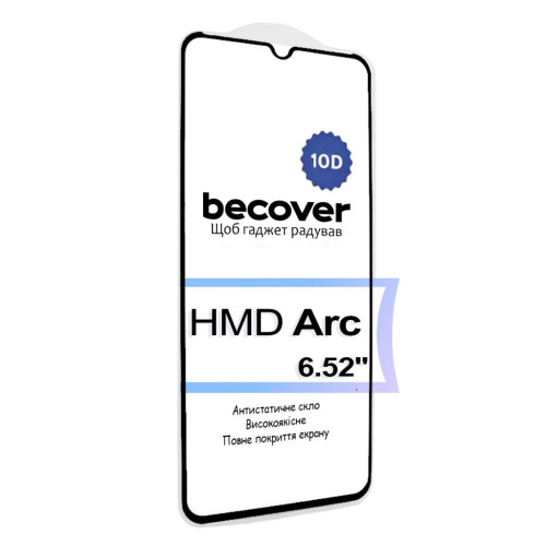 Скло захисне BeCover HMD Arc 10D Black (713572) – BeCover (вид 2)