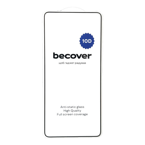 Скло захисне BeCover Oppo Reno13 F 5G 10D Black (713634) – BeCover (вид 2)