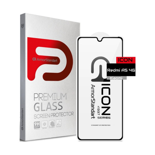 Стекло защитное Armorstandart Icon Xiaomi Redmi A5 4G EU Black (ARM86436) – Armorstandart