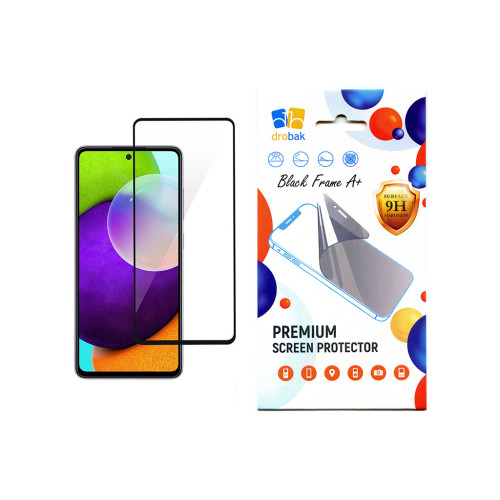 Скло захисне Drobak Samsung Galaxy M53 5G Black Frame A+ (505066) – Drobak