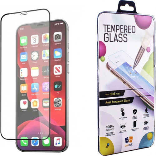 Скло захисне Drobak Apple iPhone 13 Pro Max Frame A+ (606055) – Drobak