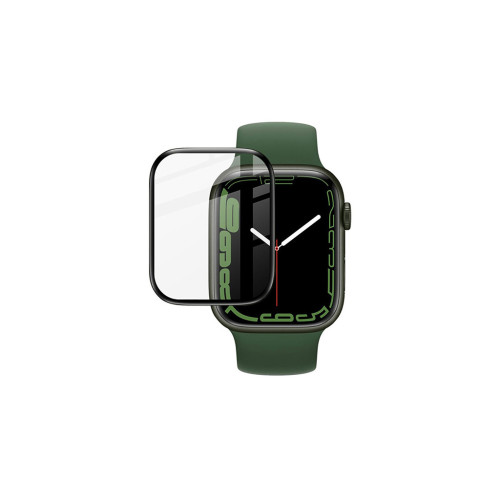 Стекло защитное Drobak Apple Watch Series 8 41mm Black Frame A+ (323206) – Drobak