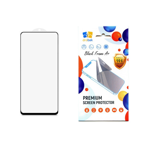 Стекло защитное Drobak Poco F4 Black Frame A+ (717154) – Drobak