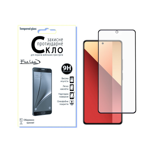 Скло захисне Fine Line Xiaomi Redmi Note 13 Pro Black (FL-TGFG-338) – Fine Line