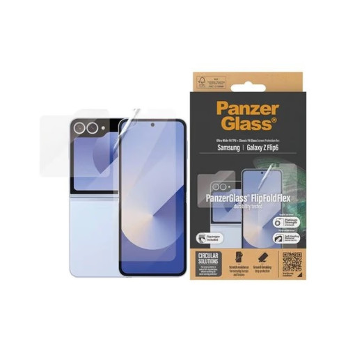 Стекло защитное PANZERGLASS Samsung Galaxy Flip6 Glass & Film (PG_7370) – PANZERGLASS
