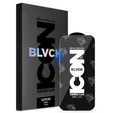 Стекло защитное Armorstandart Supreme Black Icon Apple iPhone 17 Pro (ARM86400)